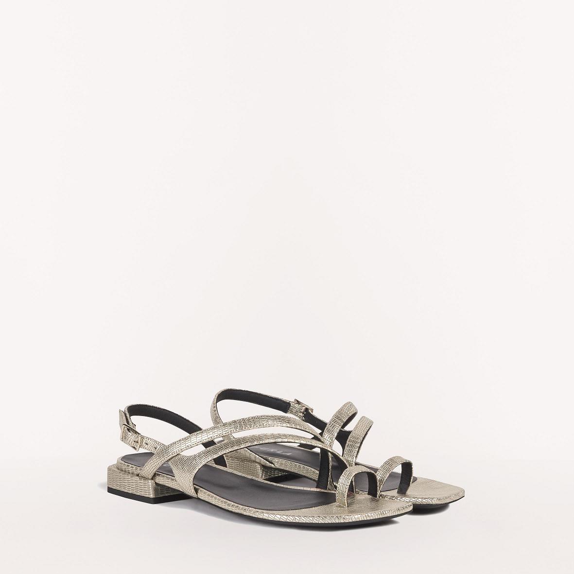 Furla Armonia Women Sandals Silver TE0376459